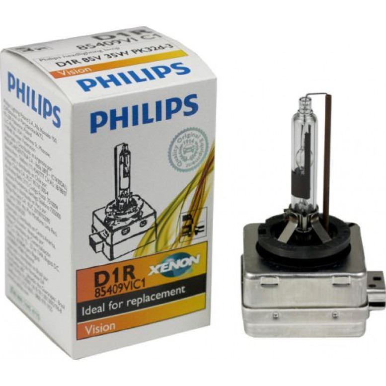 1 BOMBILLA PHILIPS VISION XENON D2S 4400K 85V 35W P32d-2 LAMPARA