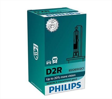 D2R Philips Xenon Xtreme Vision Lámpara +150%