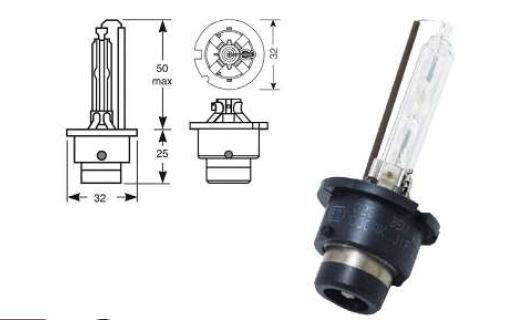 D2S Lámpara faro principal Xenon · 6000k (1)