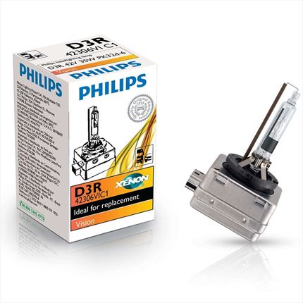 D3S Philips Xenon White Vision Lámpara +Blanca