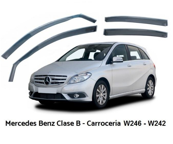 Derivabrisas Mercedes Benz Clase B W246 W242 (desde 2011) · Deflectores de Aire · Juego Delantero