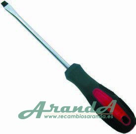 Destornillador Punta Plana 8x150 mm CromoVanadio