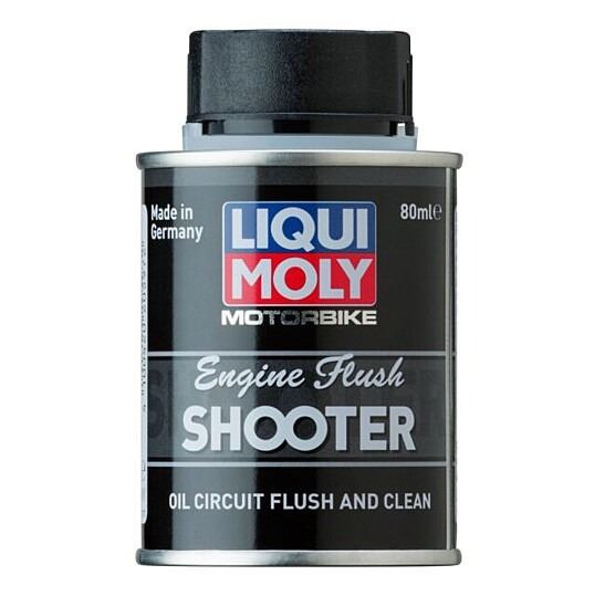 Engine Flush Shooter Moto · Limpiador Circuito Aceite Liqui Moly · 80ml