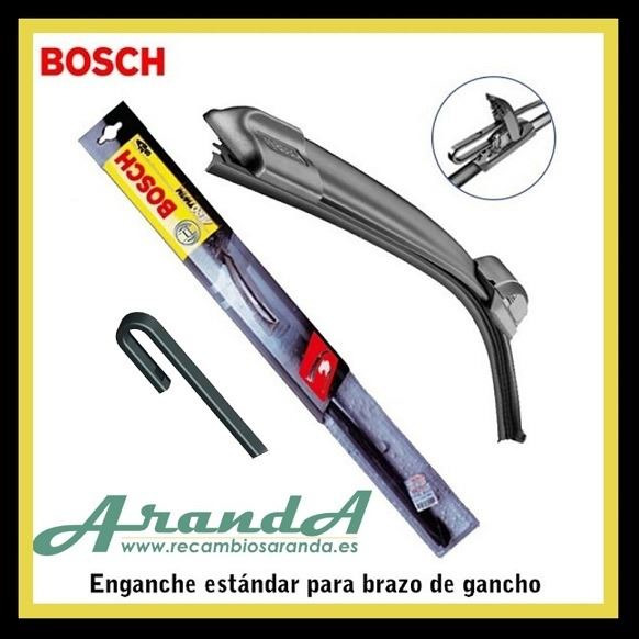 Escobilla Limpiaparabrisas Bosch Aerotwin · Brazo tipo gancho · Varias Medidas