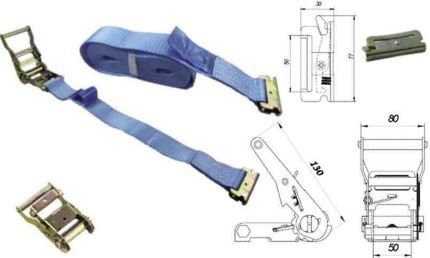 Eslinga para 2000kg. Longitud 6 metros