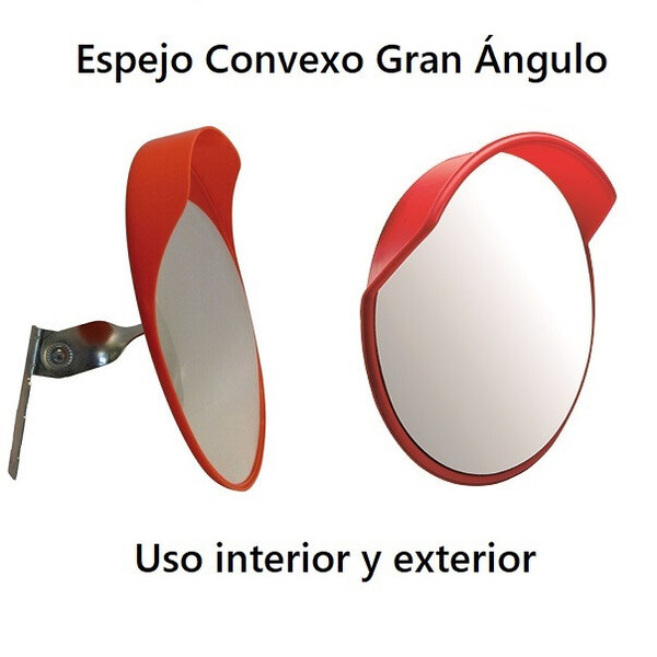 Espejo Convexo Gran Angular · Garajes, comunidades, cruces peligrosos