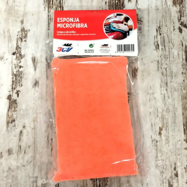 Esponja Microfibra 3CV · Limpia y abrillanta (1)