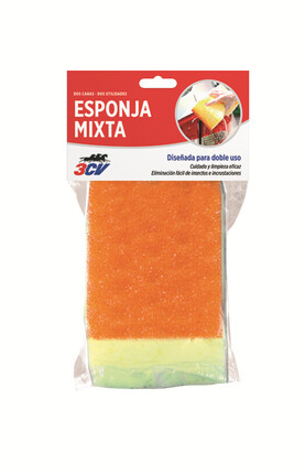 Esponja Mixta Doble Uso 3CV