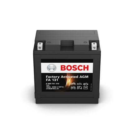 FA131 Bosch Batería AGM Moto 19Ah 220A · YT19BL-BS