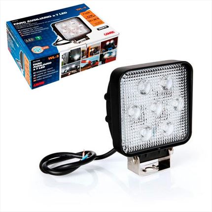 Faro de Trabajo LED Cuadrado 21W · 12-30V
