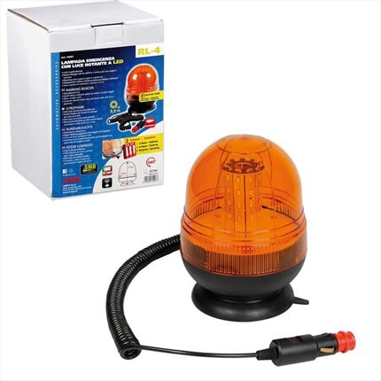 Faro Rotativo LED 12/24V Base Magnética