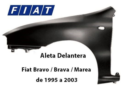 Aleta Delantera Fiat Bravo y Brava 1995-2003