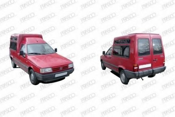 Fiat Fiorino (1987-2001) Paragolpes Delantero (1)