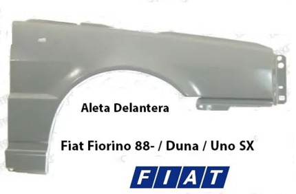 Aleta Delantera Fiat Fiorino desde 1988>