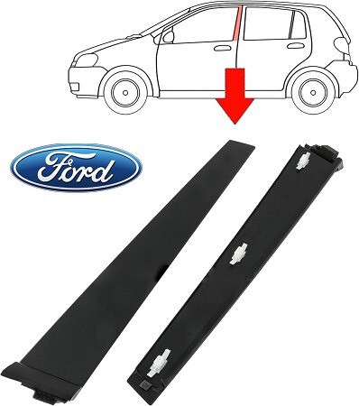 Ford Fiesta 4/5puertas · 2001 a 2008 · Moldura superior de puerta (1)