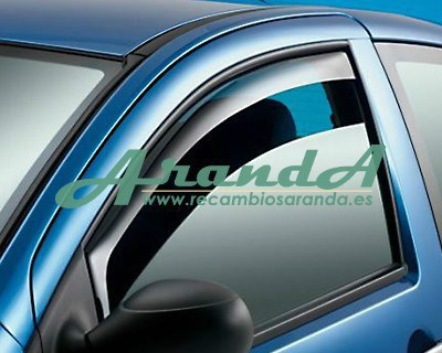 Ford Fiesta V 11/01-06/08 3Puertas · Deflectores de Aire · Juego Delantero