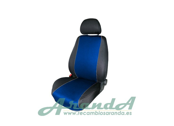 Funda Asiento Individual Color Azul