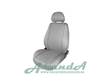 Funda Asiento Individual Color Gris