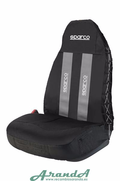 Funda Asiento Individual Gris Sparco