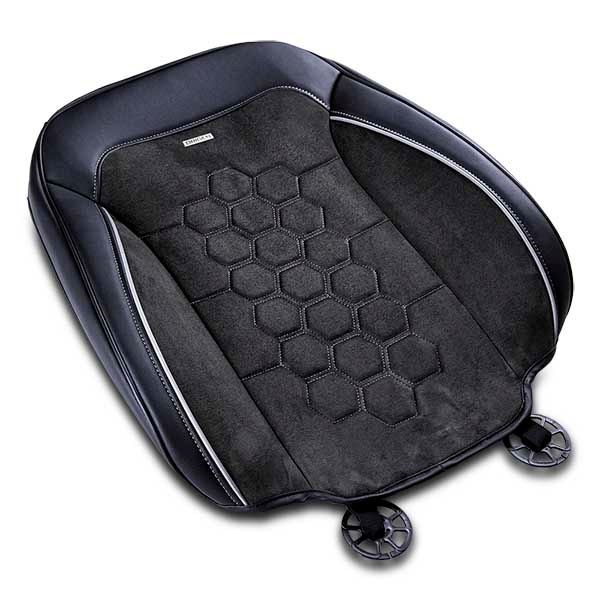 Funda de Asiento Premium · Color Negro Ante (2)