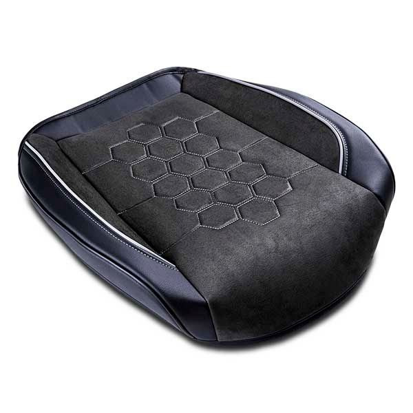 Funda de Asiento Premium · Color Negro Ante (3)