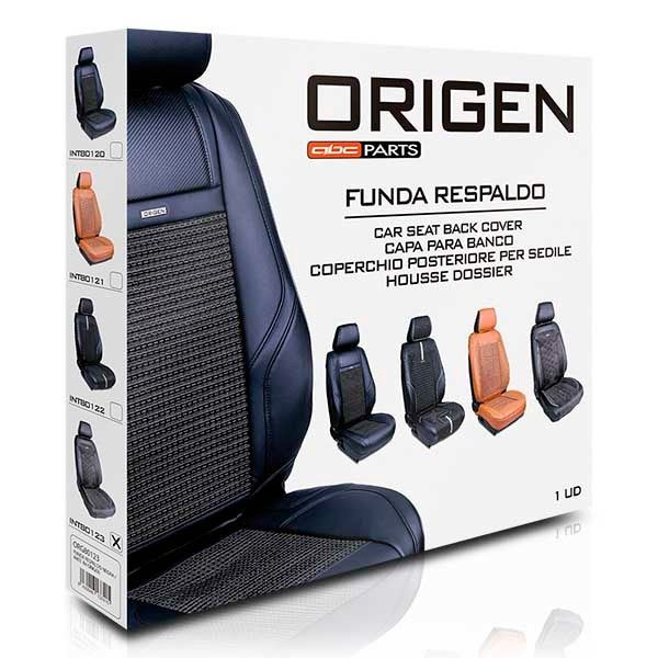 Funda de Asiento Premium · Color Negro Ante (7)