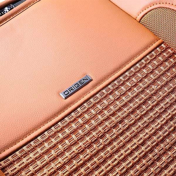 Funda de Asiento Premium · Color Marrón Camel (3)