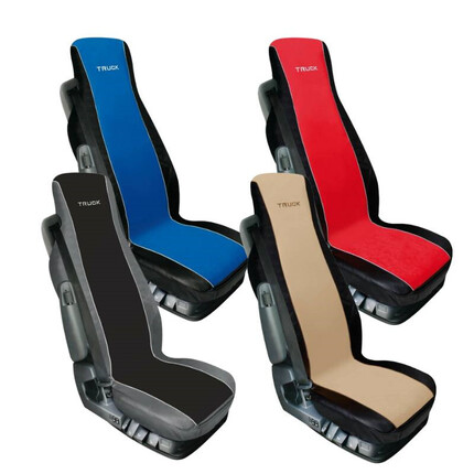 Funda individual para asiento de camión · Poliéster + Piel Sintética