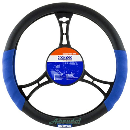 Funda Volante Sparco Azul/Negro