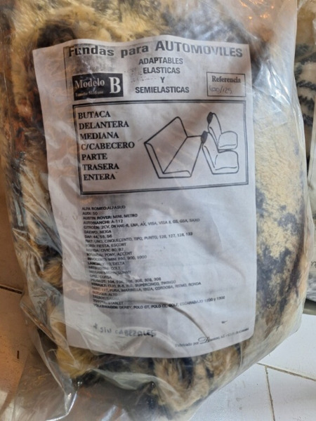 Fundas de asiento para Vehículo Clásico · Textil Elástico (6)
