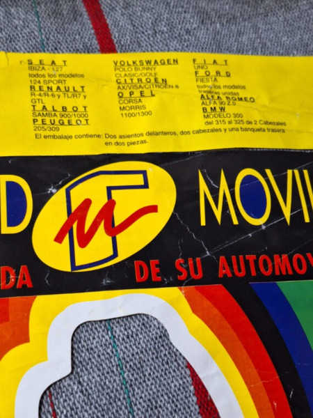 Fundas de asiento para Vehículo Clásico · Textil Elástico (5)