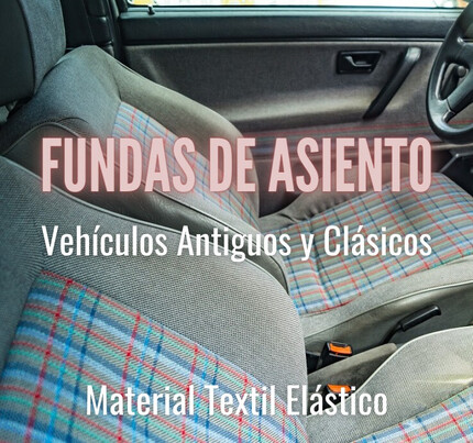 Fundas de asiento para Vehículo Clásico · Textil Elástico