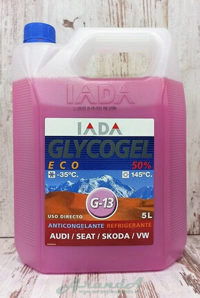 Antifreeze Iada Glycogel G12 EVO 5L