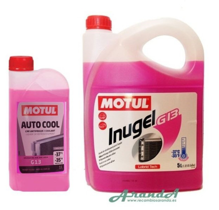 G13 Anticongelante Orgánico Motul -37ºC · Especial Grupo VAG