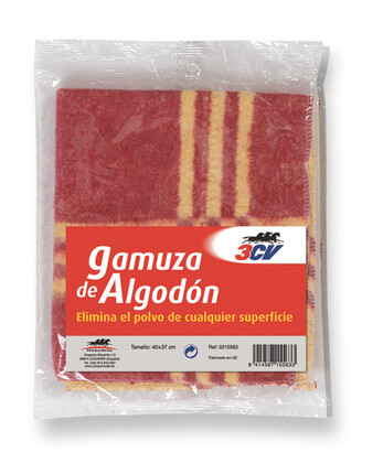 Gamuza de Algodón 3CV · Antipolvo
