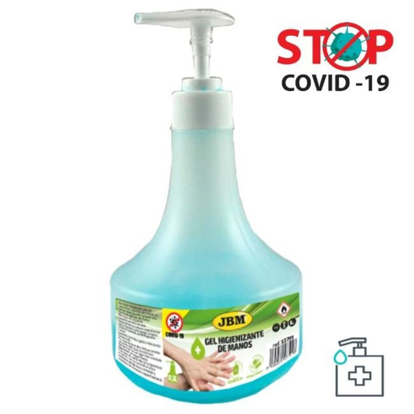Gel higienizante de manos. Dispensador 500 ml COVID-19 (4)