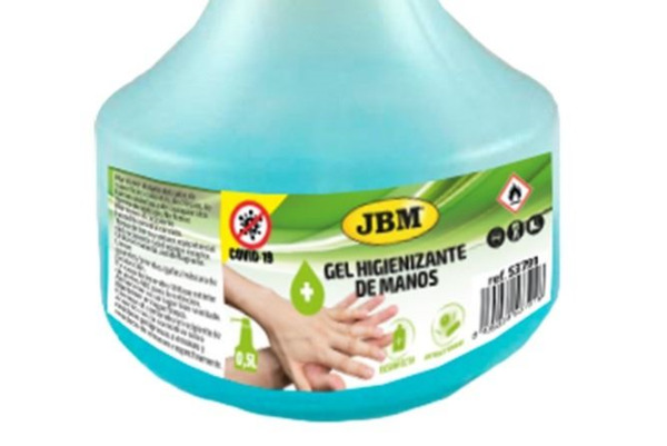 Gel higienizante de manos. Dispensador 500 ml COVID-19 (1)
