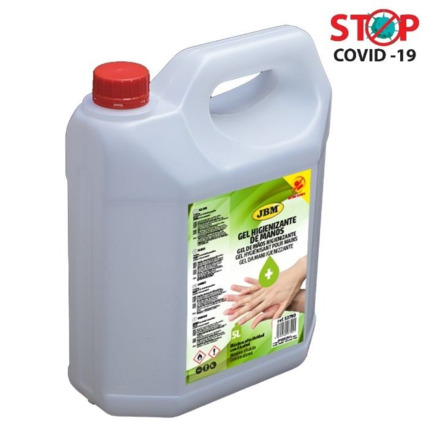Gel Higienizante de manos. Envase 5 litros · COVID-19