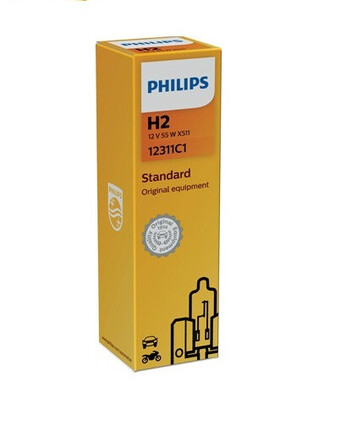 H2 Lámpara Halógena 12V 55W