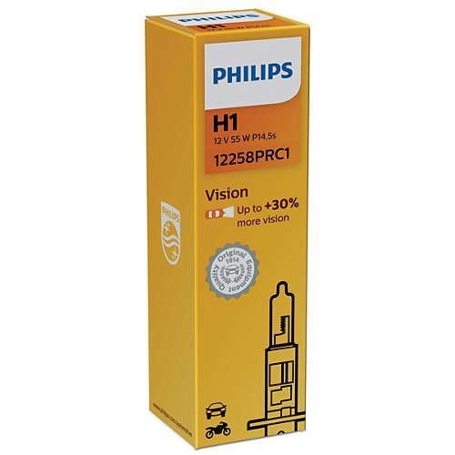 H1 Philips Premium Vision +30% 12V 55W (1)