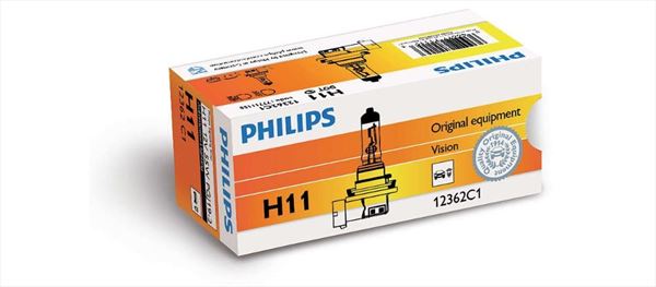 H11 Philips Lámpara Vision 12V 55W (1)