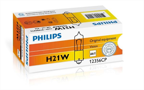 H21W Philips Lámpara Yodo 12V 21W (1)