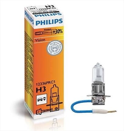 H3 Philips Premium Vision +30% 12V 55W