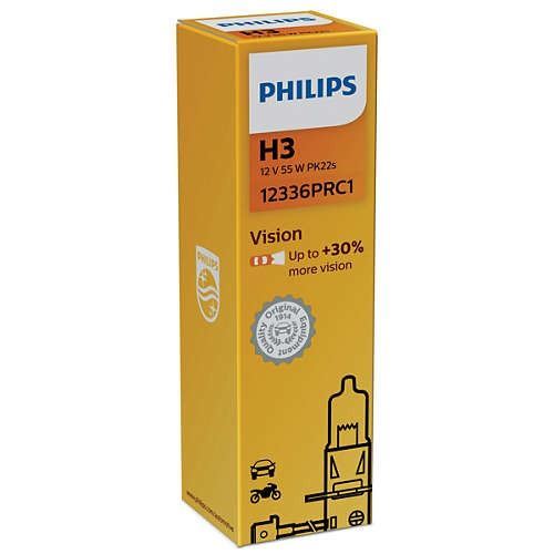 H3 Philips Premium Vision +30% 12V 55W (1)