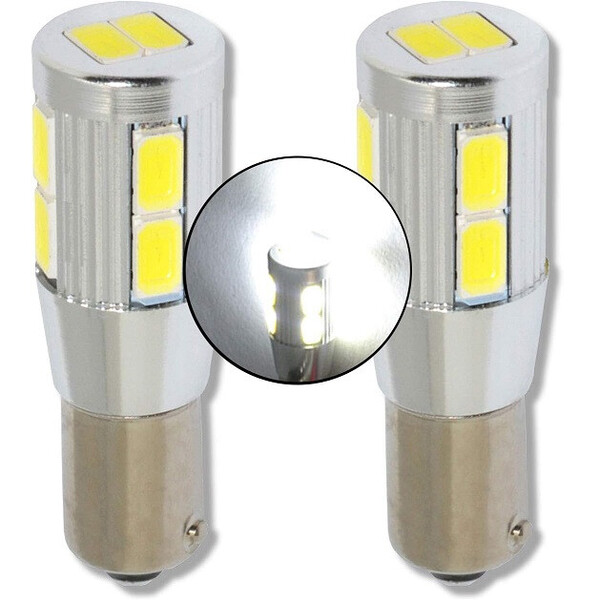 H6W Led Canbus · Lámpara 6000K Máxima visibilidad