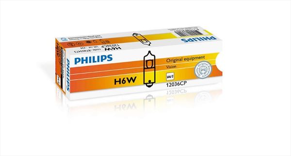 H6W Philips Lámpara Yodo 12V 6W (1)