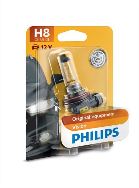 H8 Philips Lámpara Vision 12V 35W