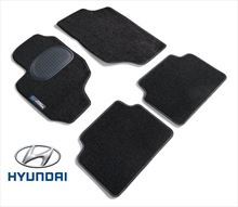 HYUNDAI · Juego de 4 Alfombras Adaptables