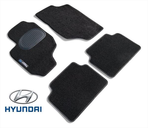 HYUNDAI · Juego de 4 Alfombras Adaptables