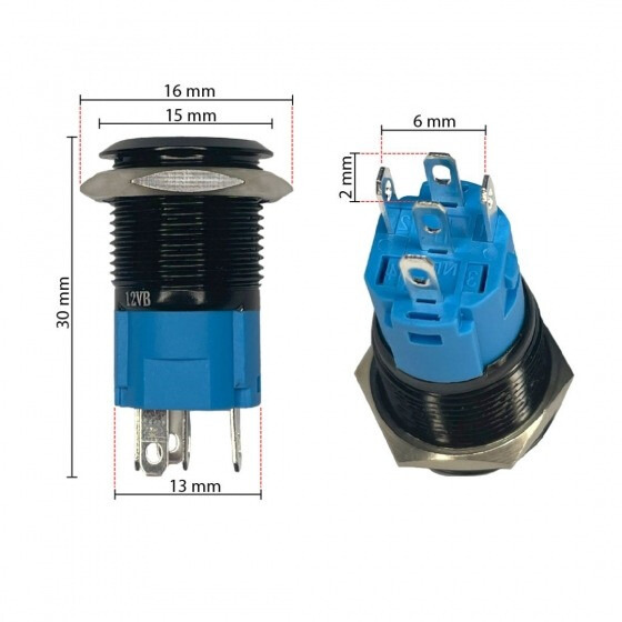 Interruptor Retro iluminado 12V 3A BTR (3)